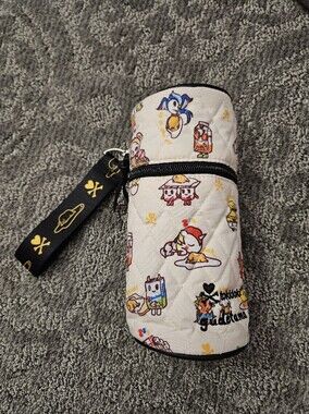 Tokidoki x Gudetama Cylindrical Pouch Wristlet